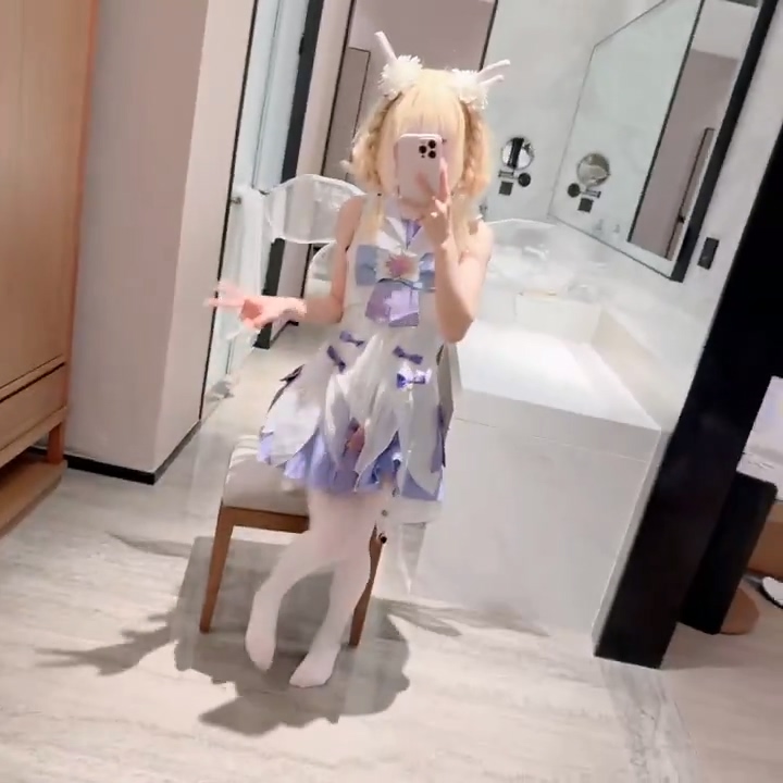 (绵绵小椰) 王者荣耀 瑶 (时之愿境) 自慰 MianMianXiaoYe Yao (Chrono Oasis) Solo Masturbation Cosplay-erohere14.jpg