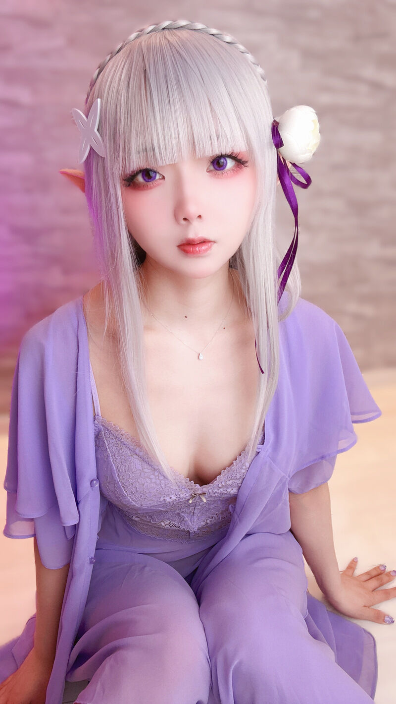 【リゼ エミ◯ア】夜はこれからよ💜-erohere17.jpg