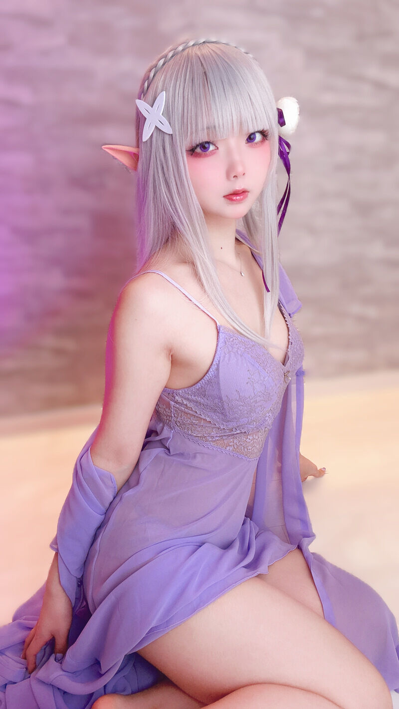 【リゼ エミ◯ア】夜はこれからよ💜-erohere19.jpg