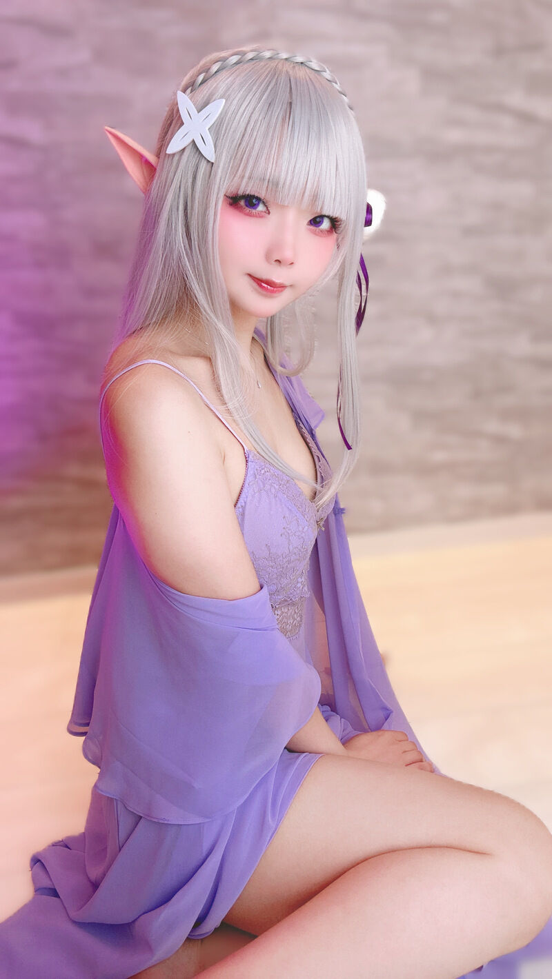 【リゼ エミ◯ア】夜はこれからよ💜-erohere21.jpg