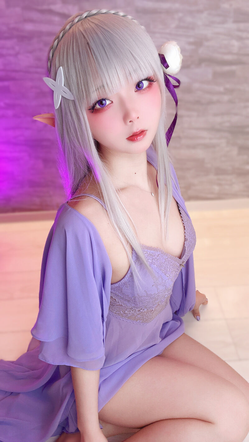 【リゼ エミ◯ア】夜はこれからよ💜-erohere41.jpg