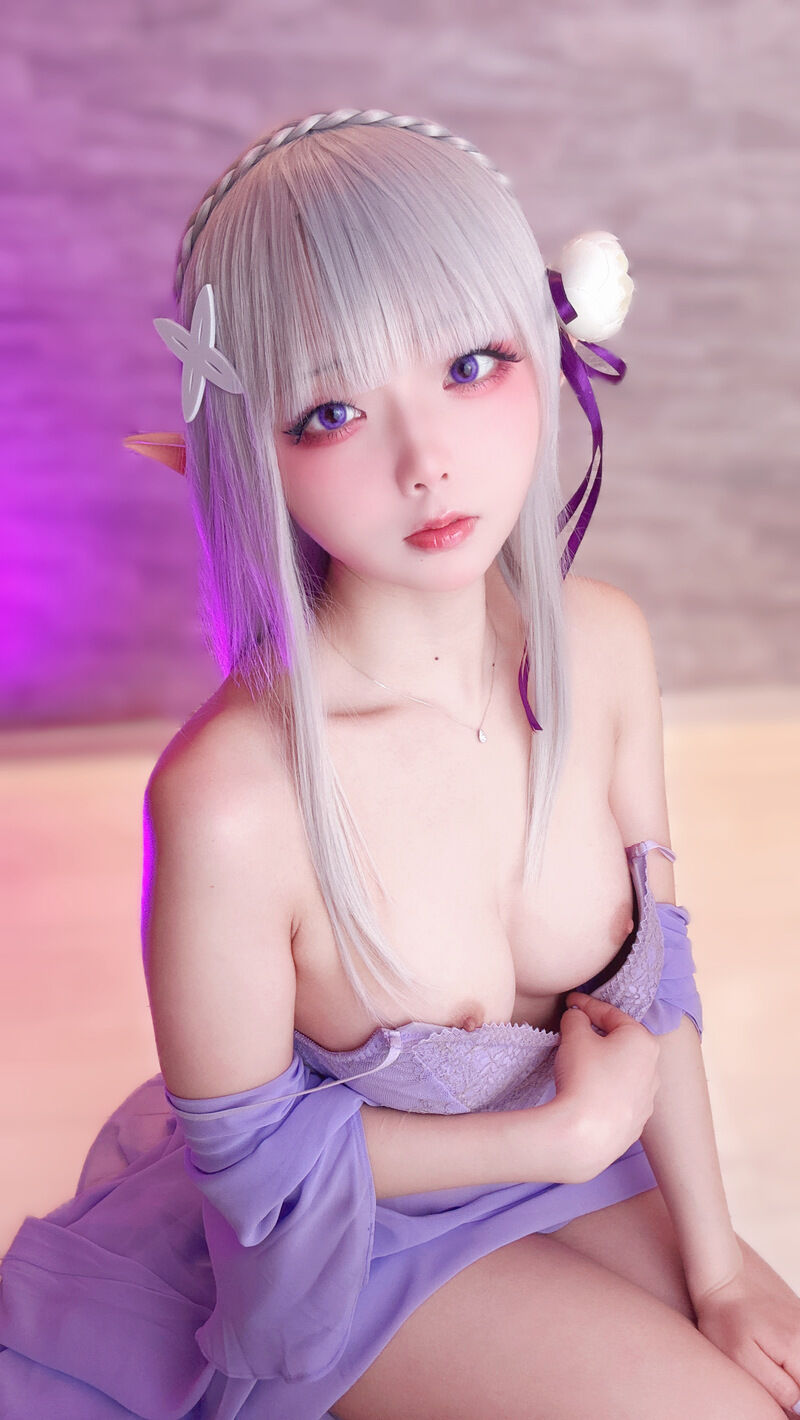 【リゼ エミ◯ア】夜はこれからよ💜-erohere47.jpg