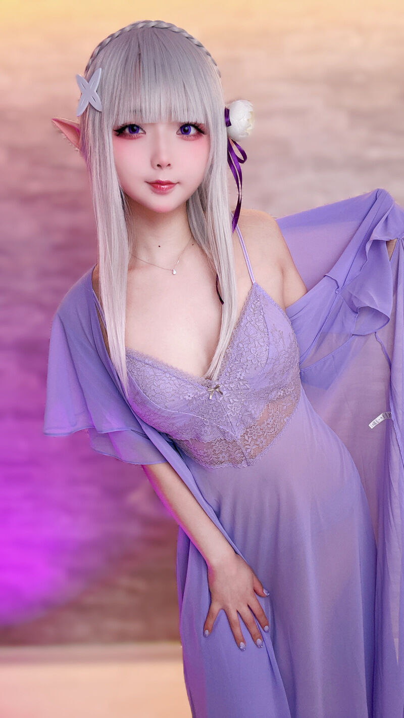 【リゼ エミ◯ア】夜はこれからよ💜-erohere5.jpg