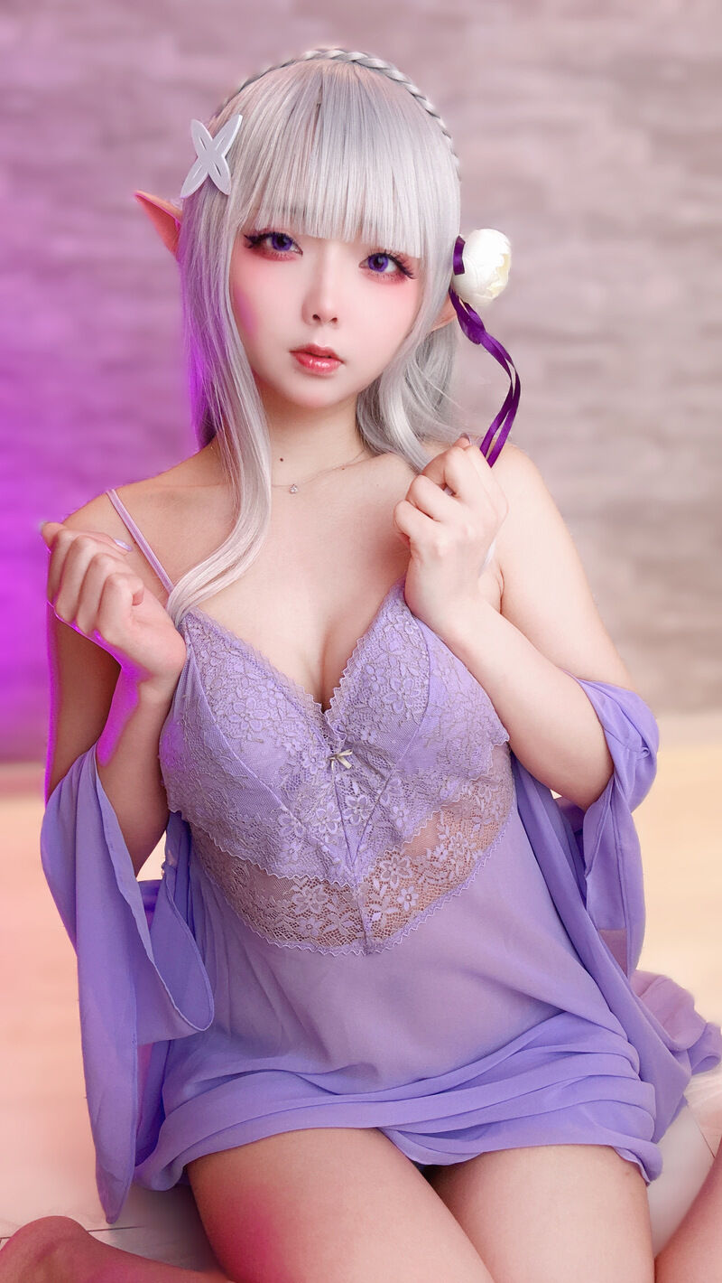 【リゼ エミ◯ア】夜はこれからよ💜-erohere62.jpg