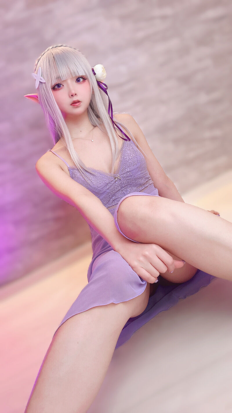 【リゼ エミ◯ア】夜はこれからよ💜-erohere79.jpg