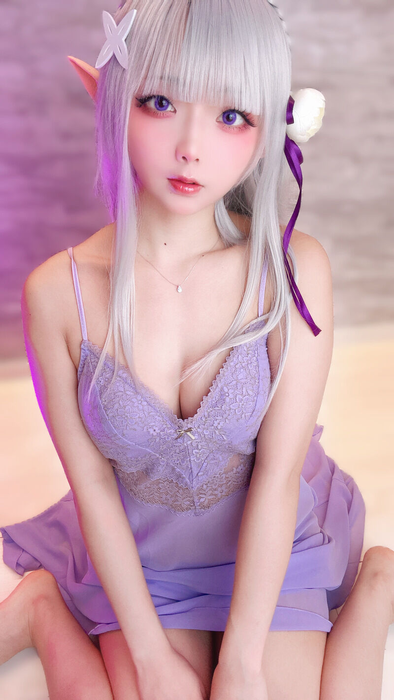【リゼ エミ◯ア】夜はこれからよ💜-erohere80.jpg