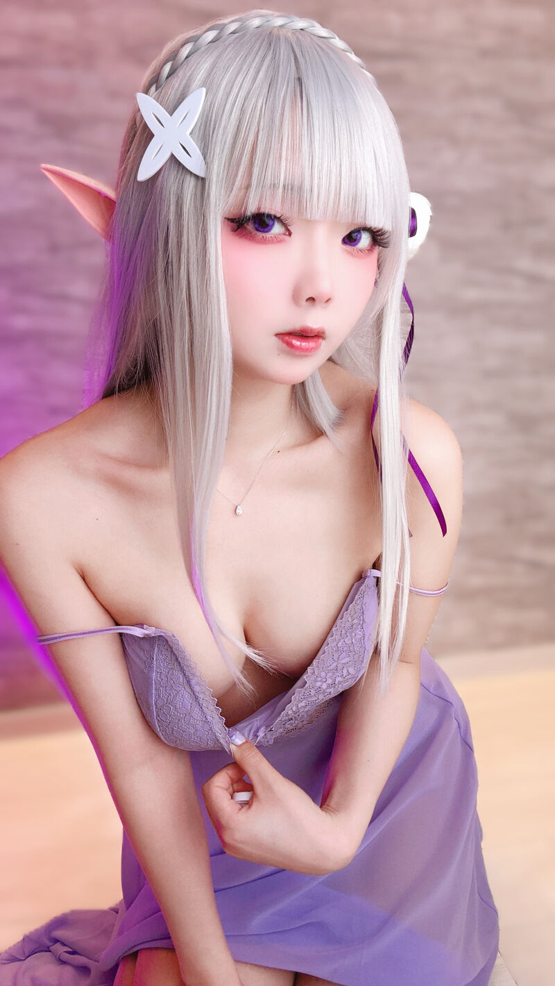 【リゼ エミ◯ア】夜はこれからよ💜-erohere86.jpg
