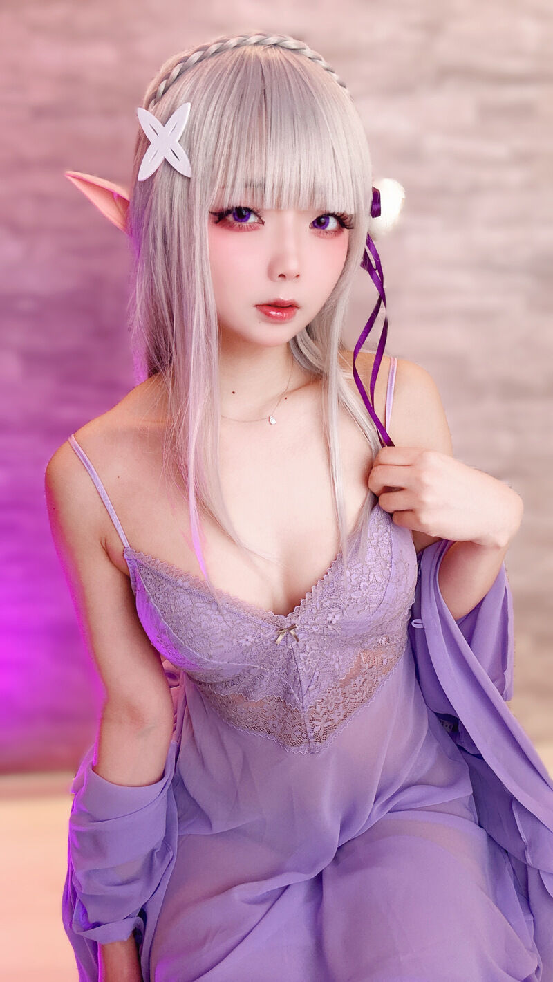 【リゼ エミ◯ア】夜はこれからよ💜-erohere89.jpg