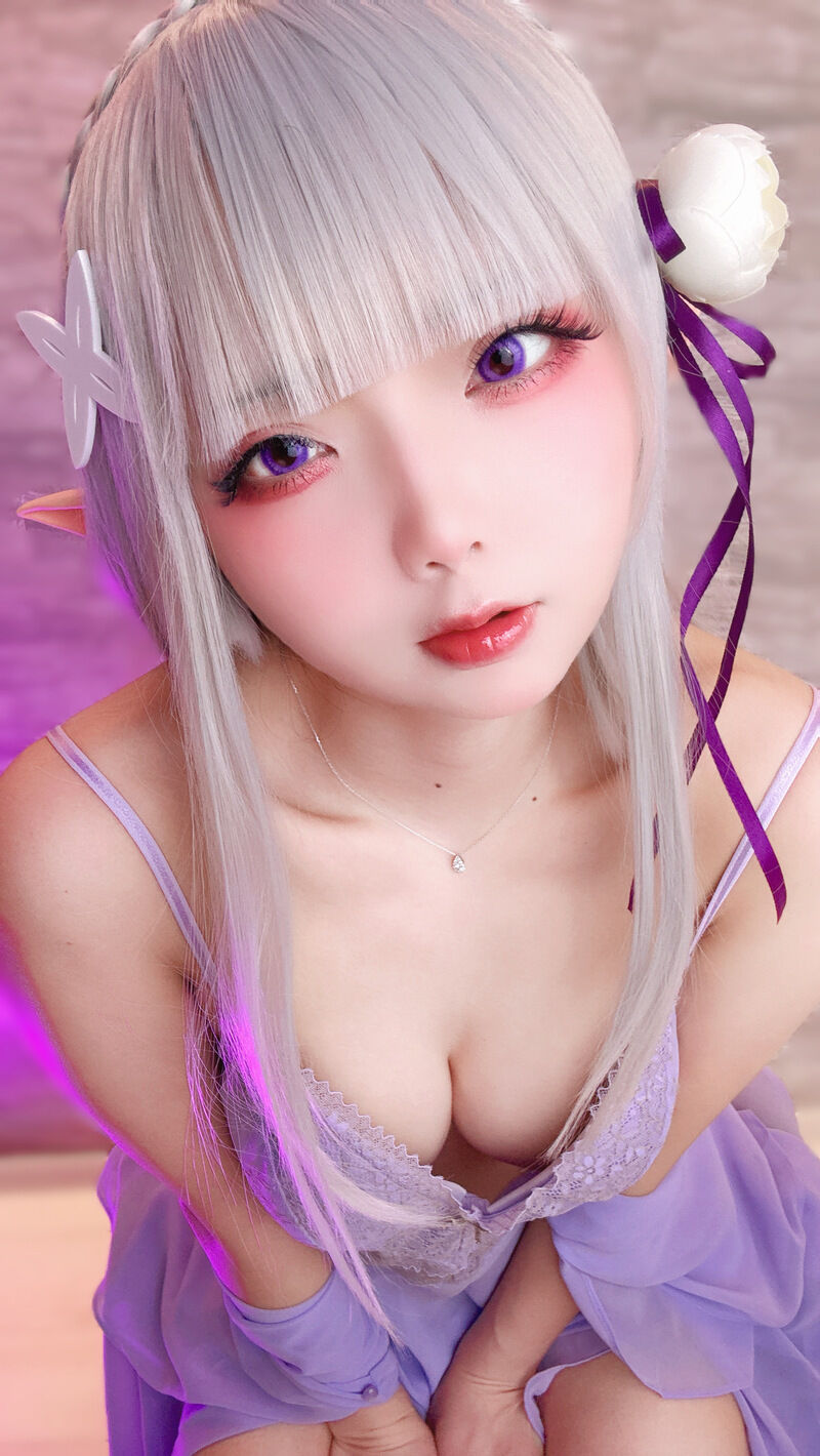 【リゼ エミ◯ア】夜はこれからよ💜-erohere95.jpg