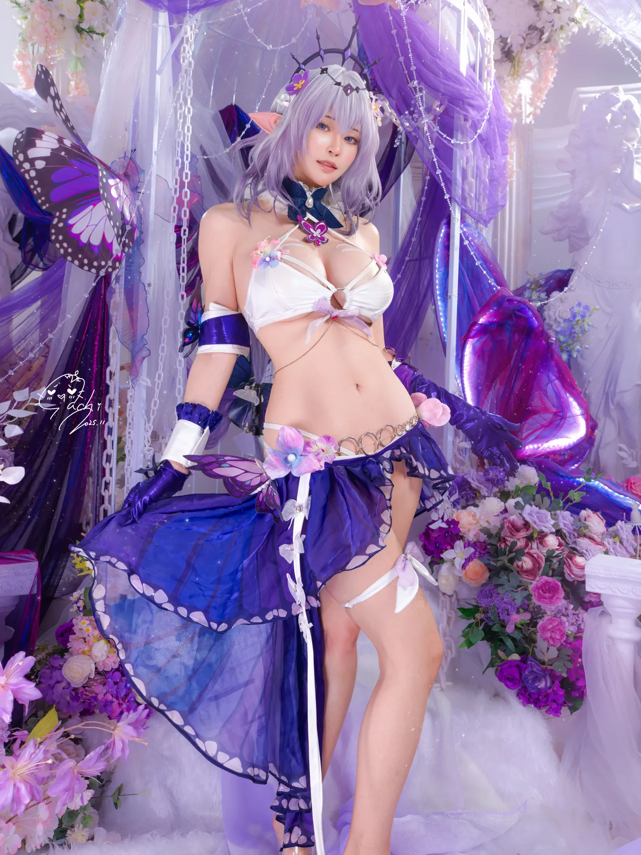 【Machi馬吉 】💜キャストリス水着💜聖女の裏の危ない姿💜第一弾-erohere12.webp