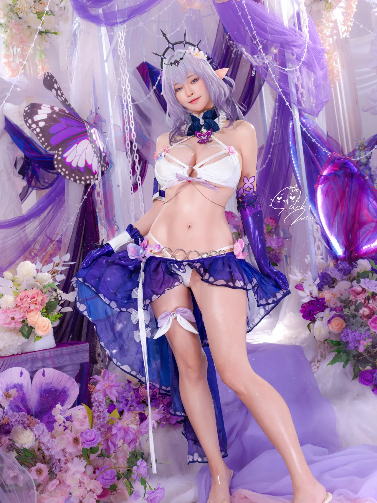 【Machi馬吉 】💜キャストリス水着💜聖女の裏の危ない姿💜第一弾-erohere2.webp