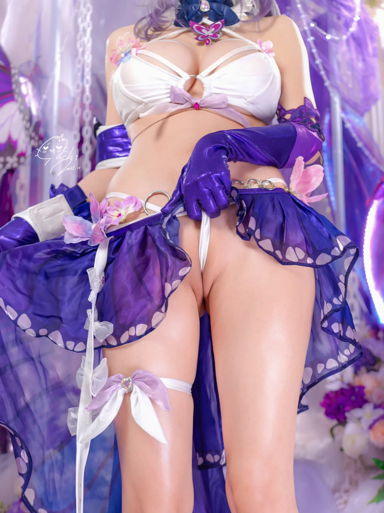 【Machi馬吉 】💜キャストリス水着💜聖女の裏の危ない姿💜第一弾-erohere20.webp