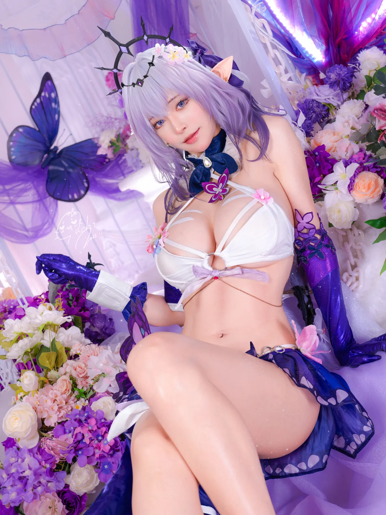 【Machi馬吉 】💜キャストリス水着💜聖女の裏の危ない姿💜第一弾-erohere21.webp