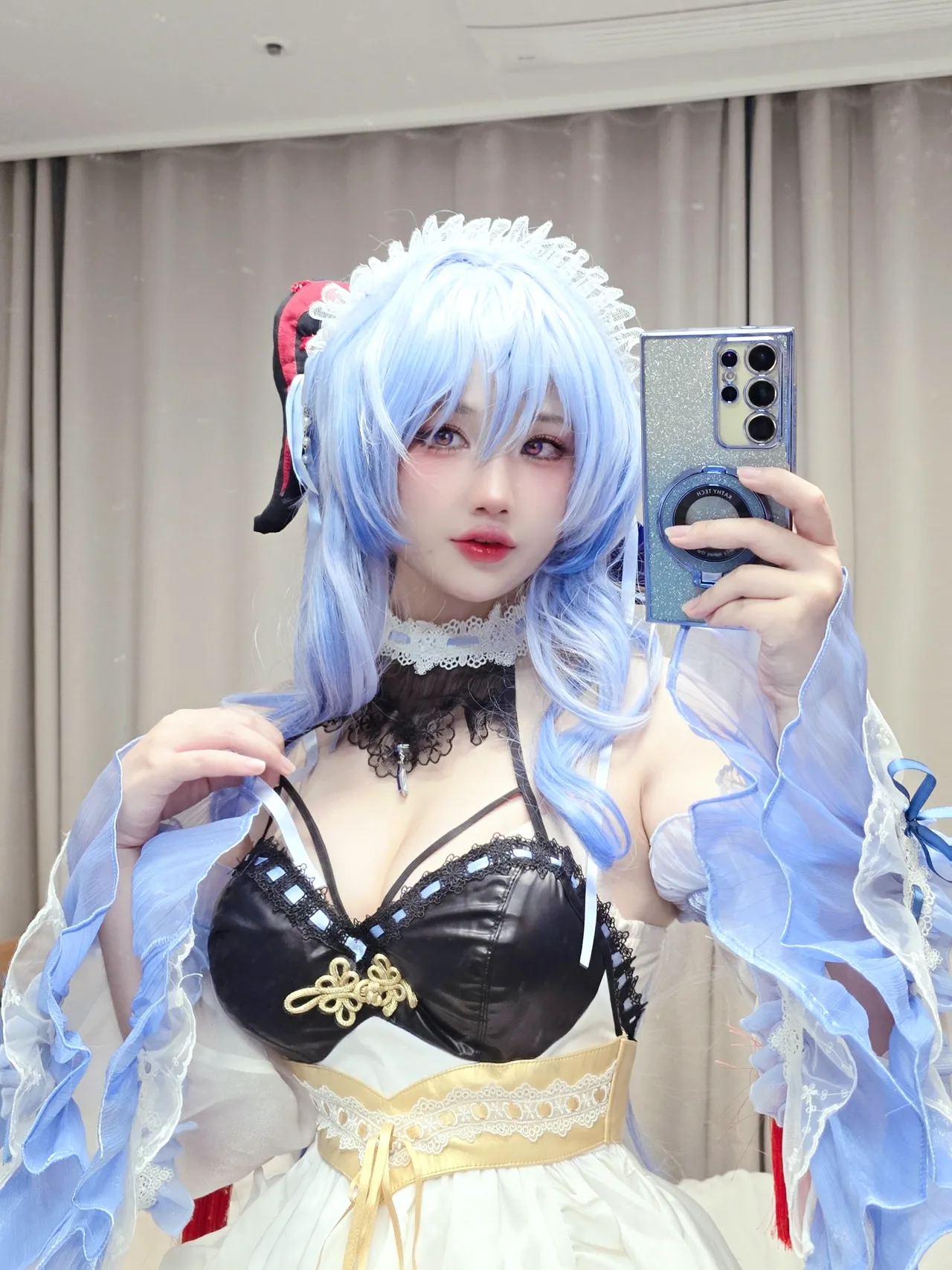 キツネ - Maid Ganyu-erohere19.webp