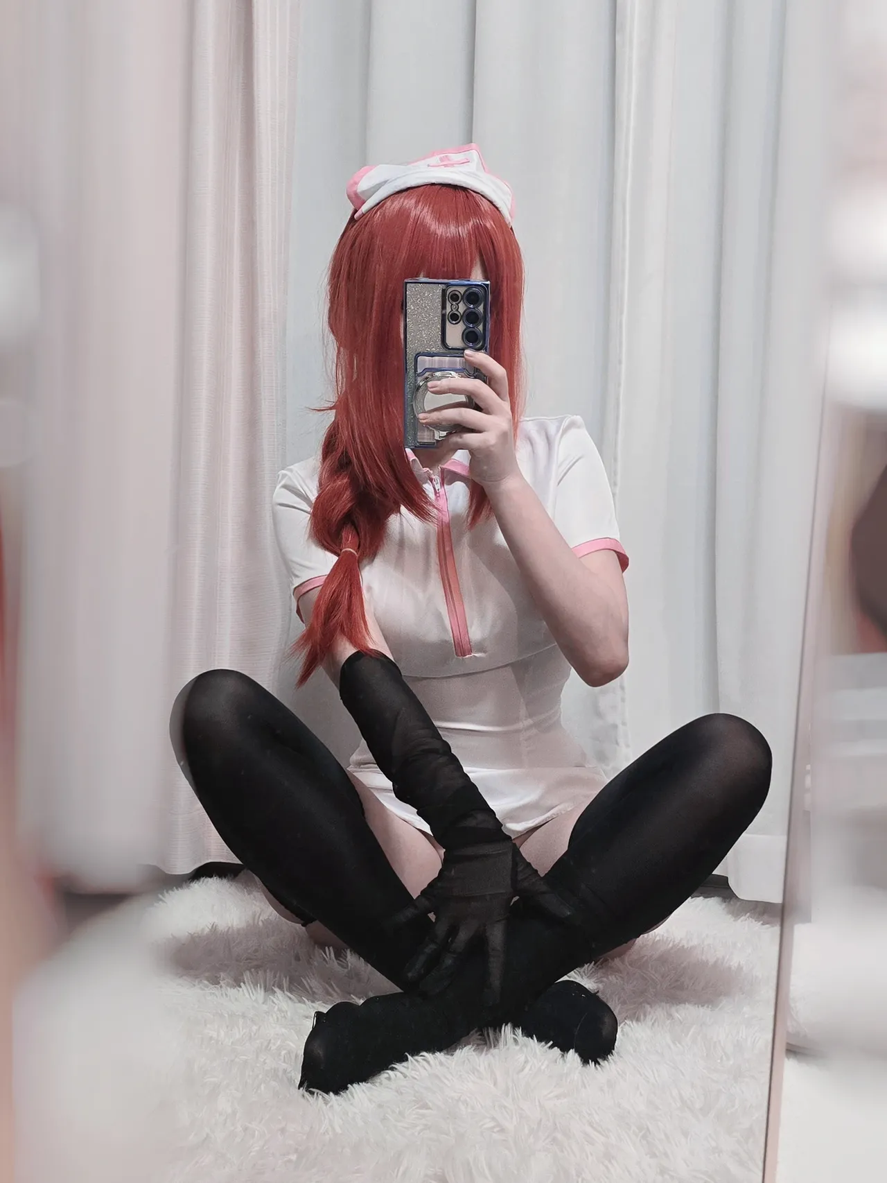 キツネ - Nurse Makima-erohere15.webp