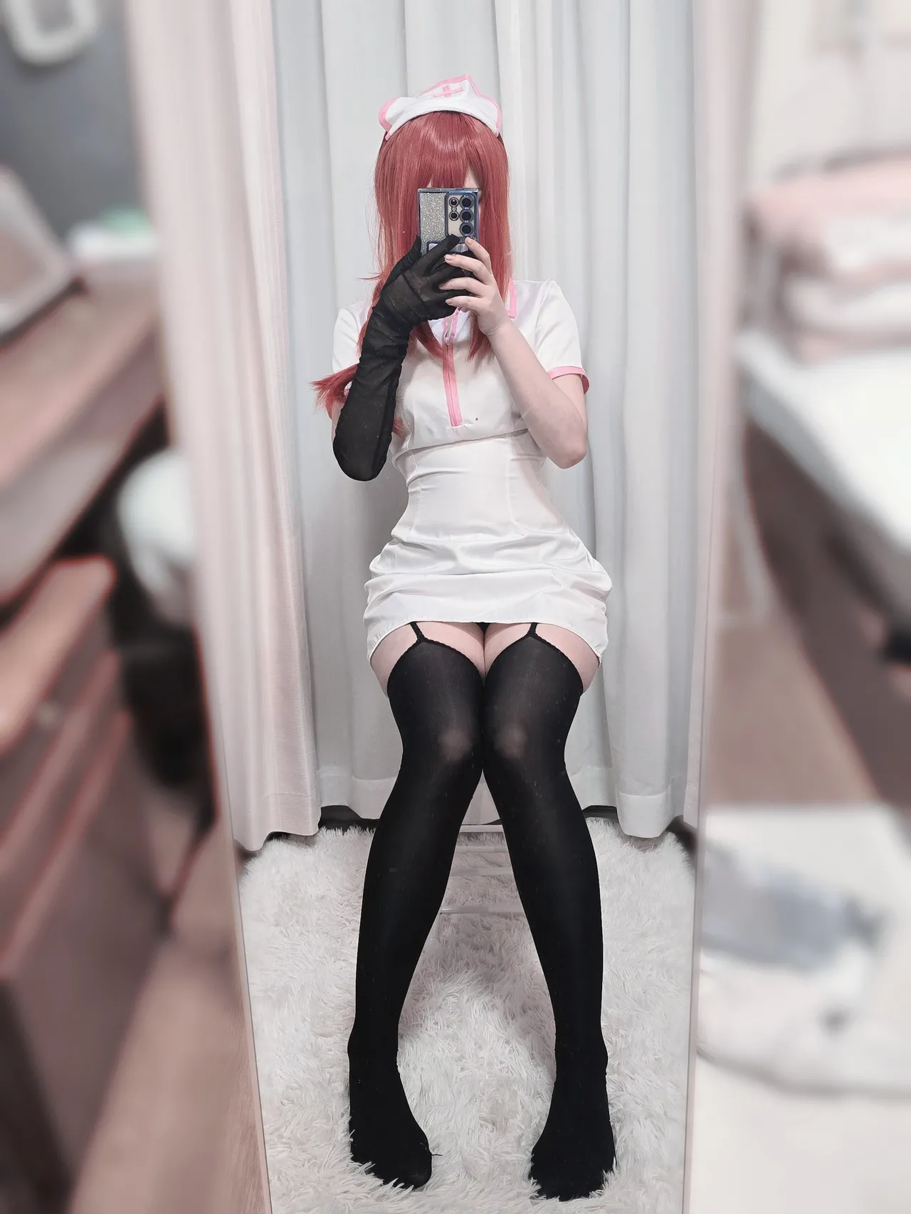 キツネ - Nurse Makima-erohere17.webp