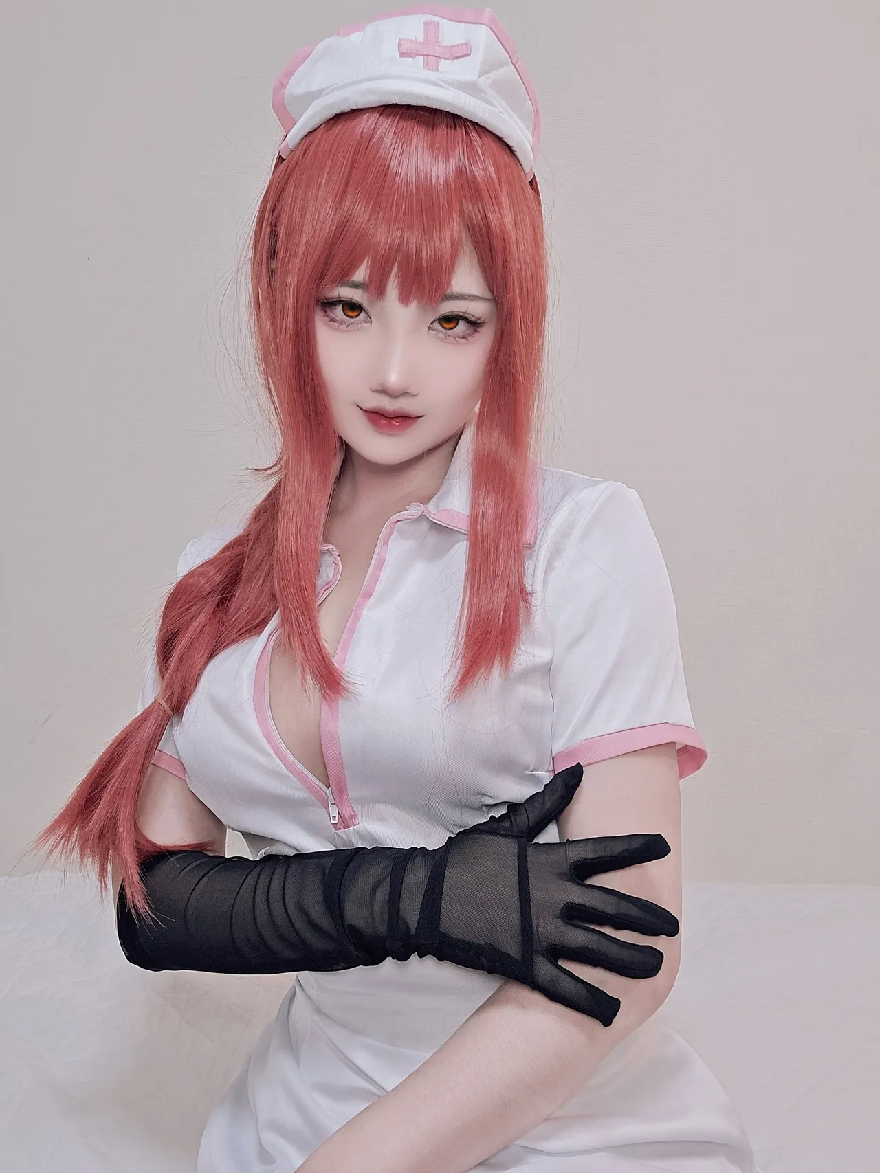 キツネ - Nurse Makima-erohere4.webp
