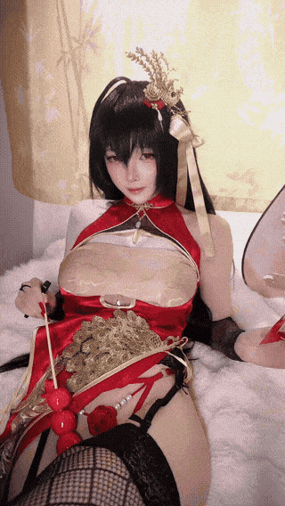 一小央泽 大凤旗袍-erohere105.gif