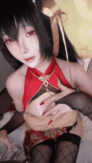 一小央泽 大凤旗袍-erohere107.gif
