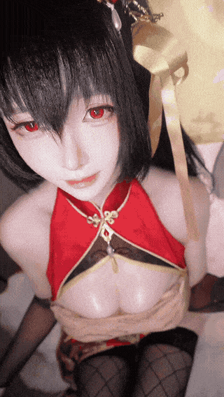 一小央泽 大凤旗袍-erohere108.gif