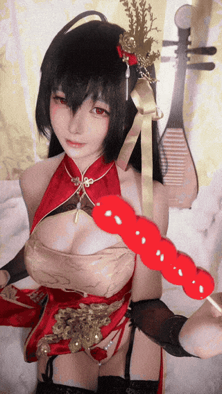 一小央泽 大凤旗袍-erohere111.gif