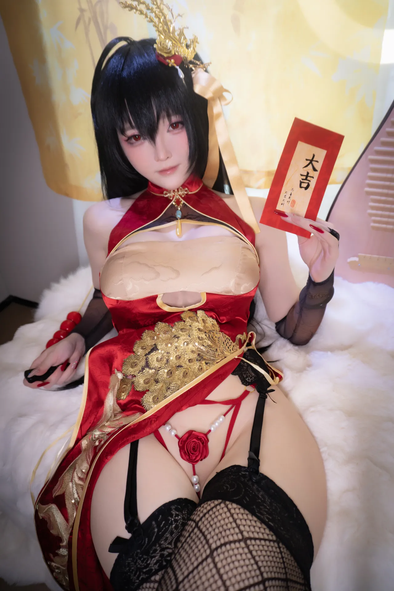 一小央泽 大凤旗袍-erohere44.webp