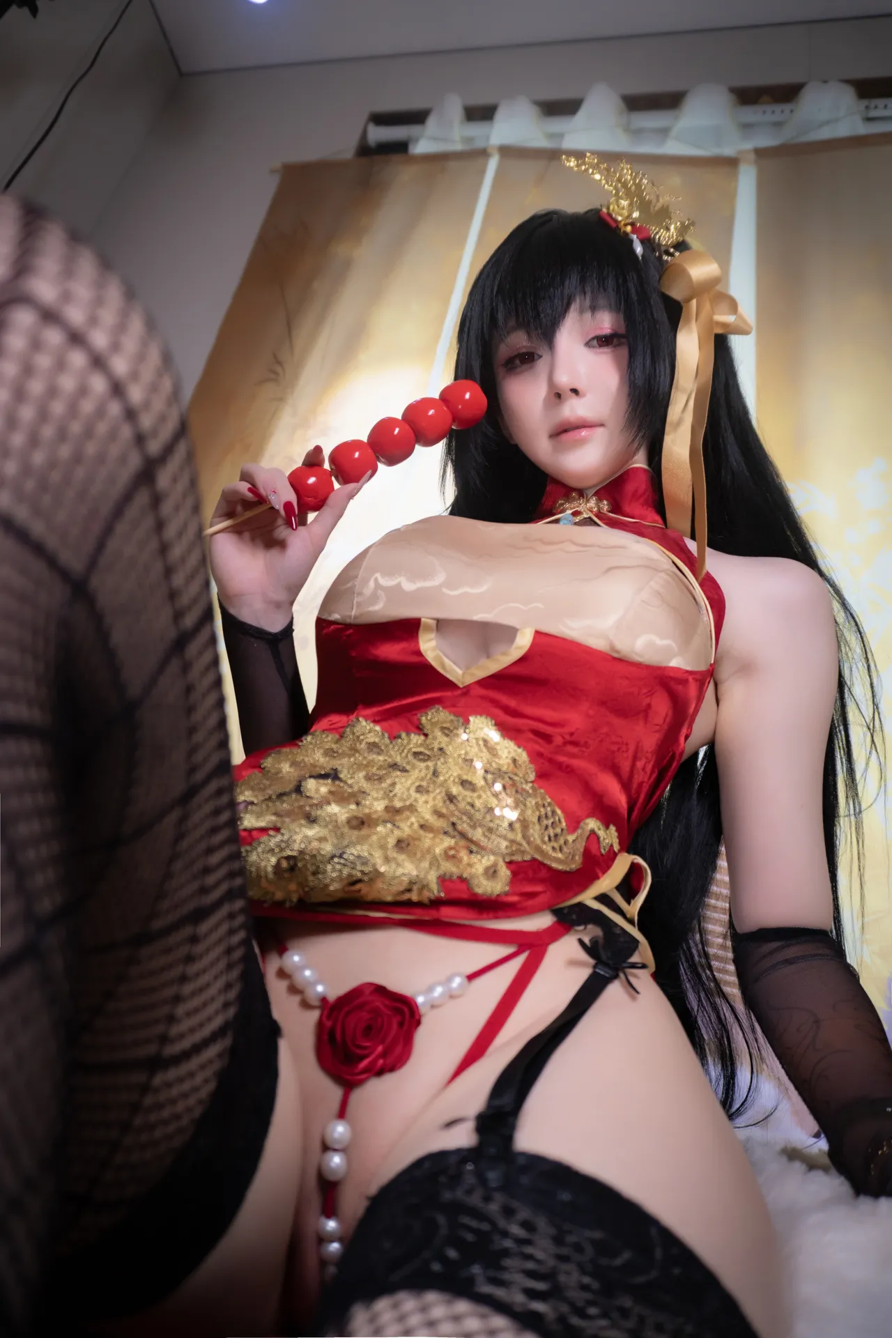 一小央泽 大凤旗袍-erohere45.webp