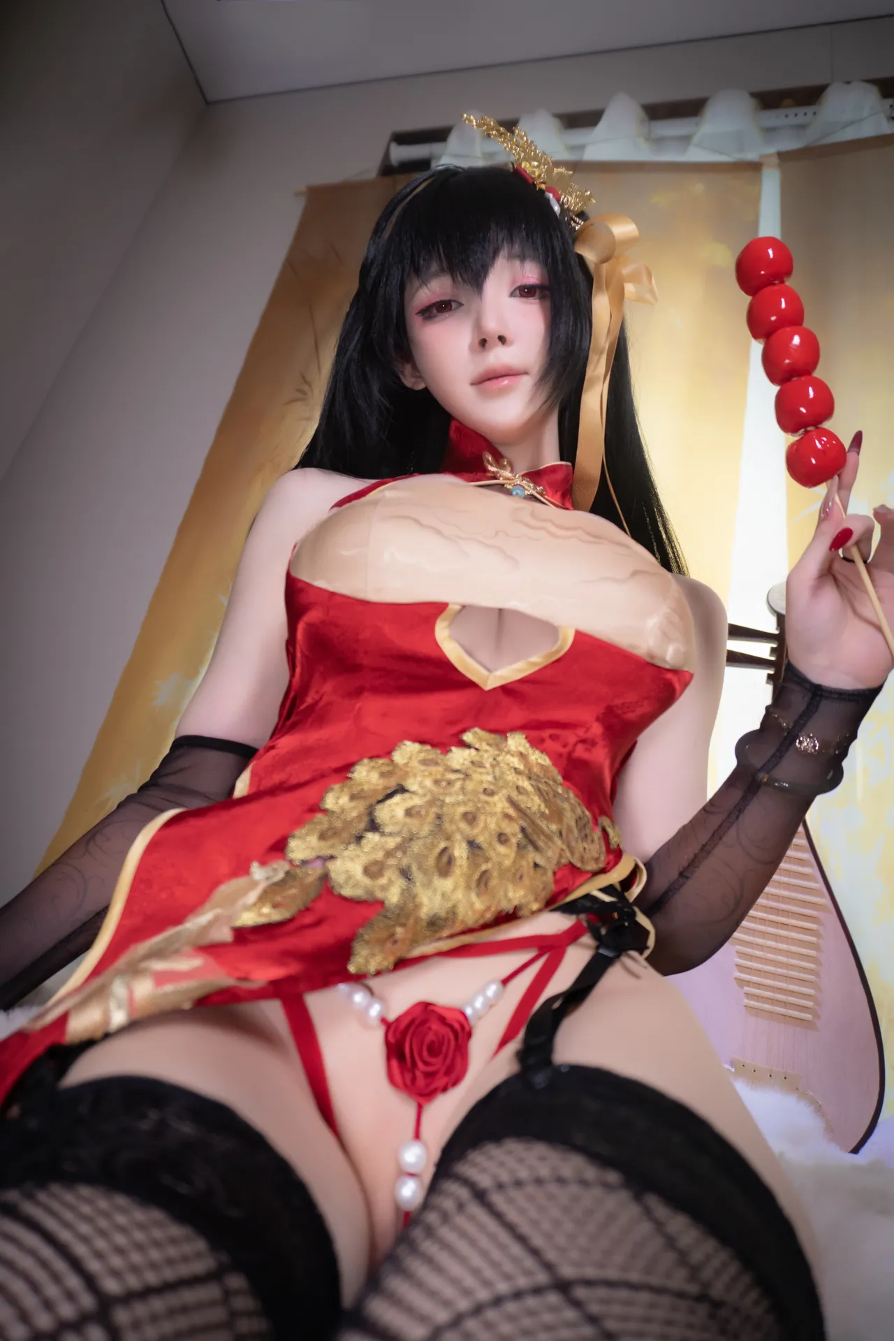 一小央泽 大凤旗袍-erohere46.webp