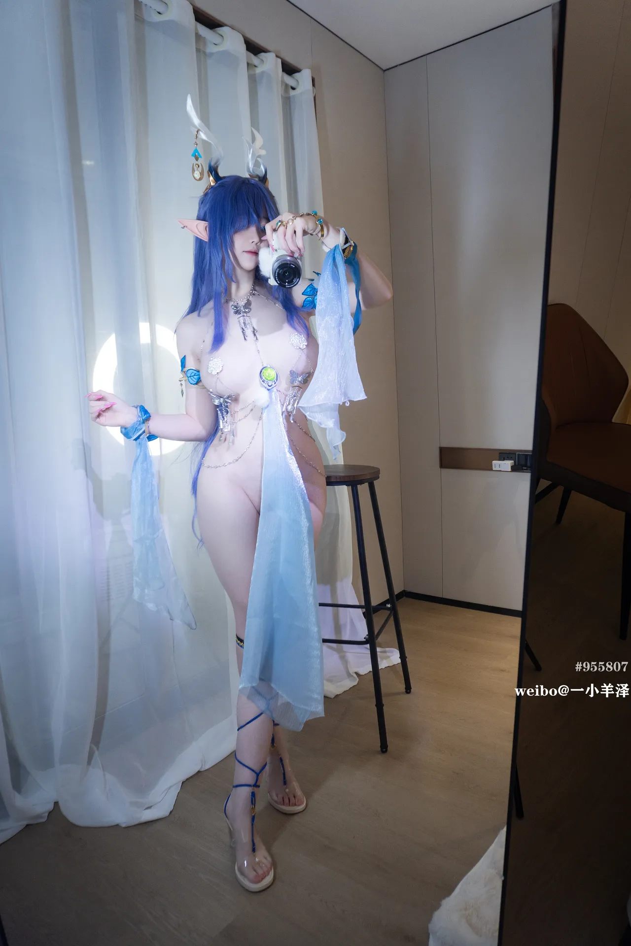 一小央泽 - 原神 菈乌玛 霜铃银鹿-erohere39.webp
