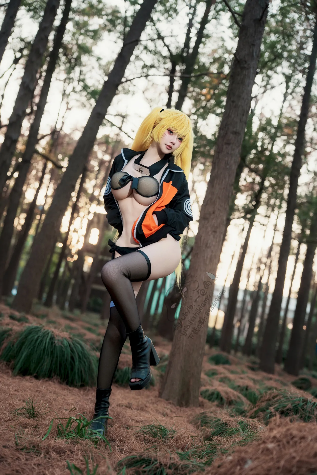 一色雨 - 火影忍者-漩涡鸣人 色诱之术 - Naruto-erohere24.webp