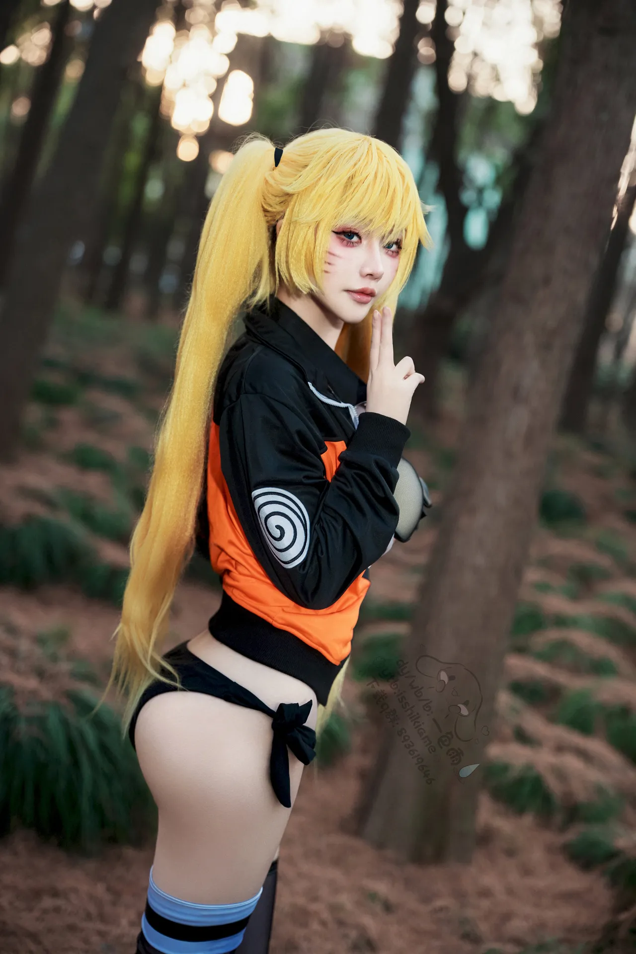 一色雨 - 火影忍者-漩涡鸣人 色诱之术 - Naruto-erohere25.webp