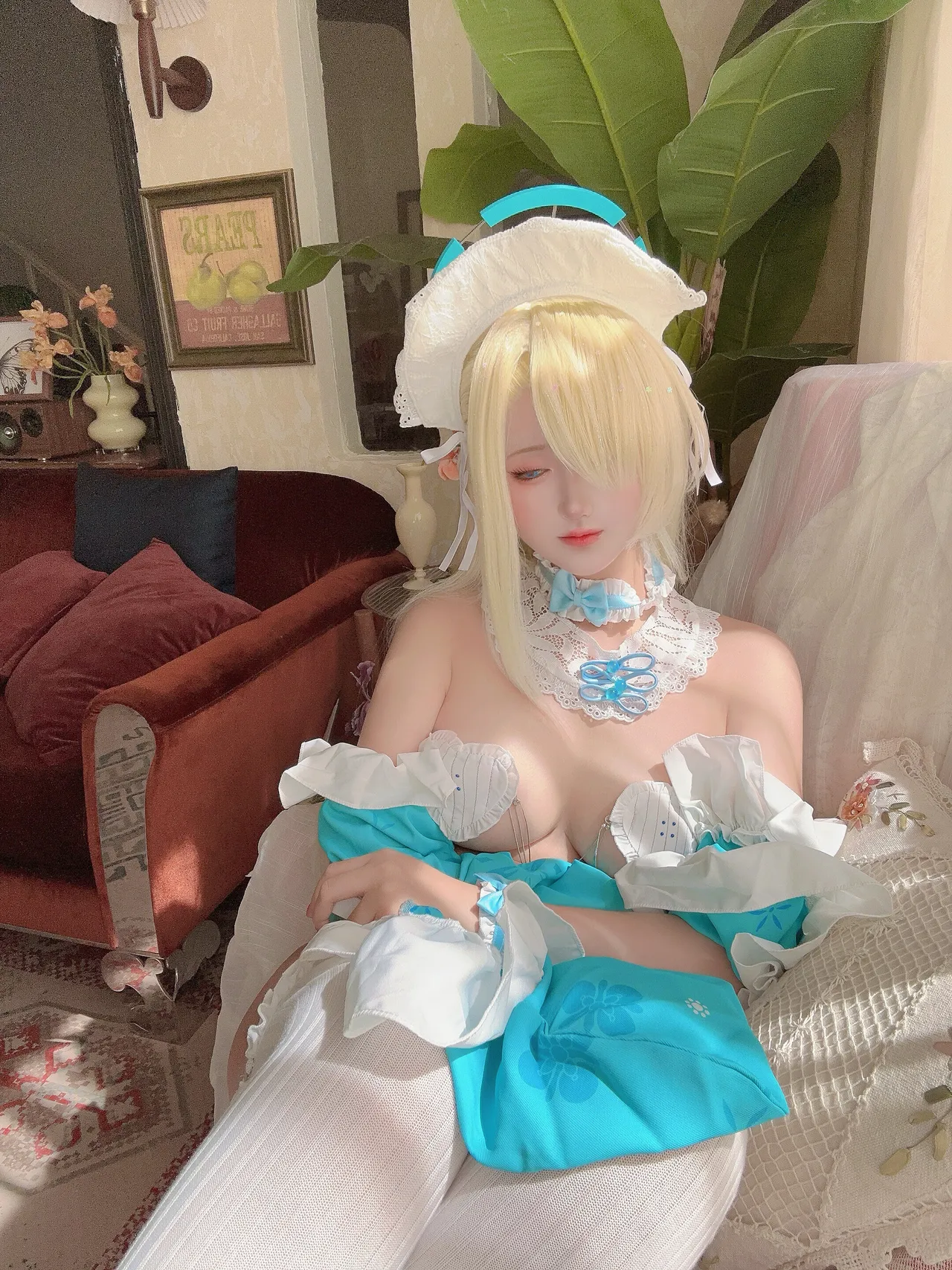 三度_69 - 蔚蓝档案 明日奈内衣女仆 60P2V 268M-erohere58.webp