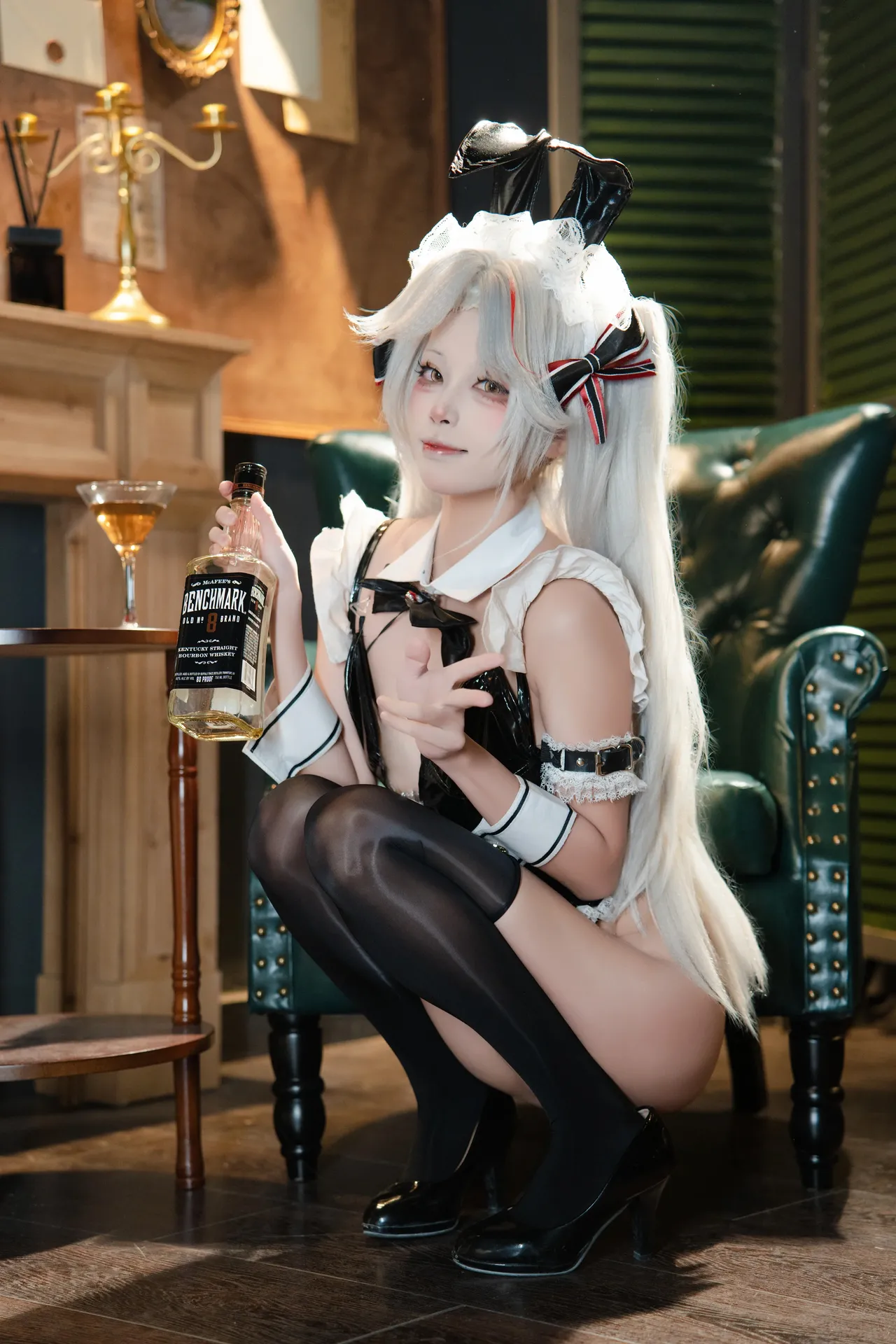 三無人型 - 碧蓝航线 欧根亲王 兔女郎-erohere5.webp