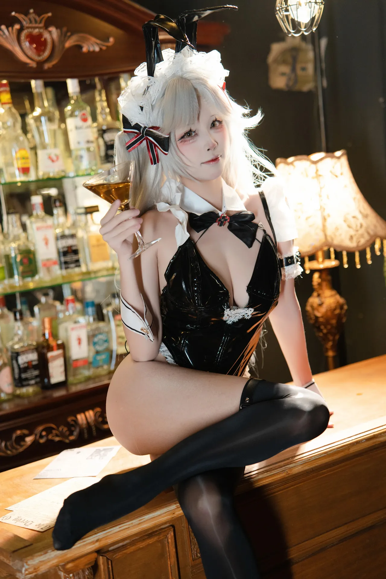 三無人型 - 碧蓝航线 欧根亲王 兔女郎-erohere9.webp