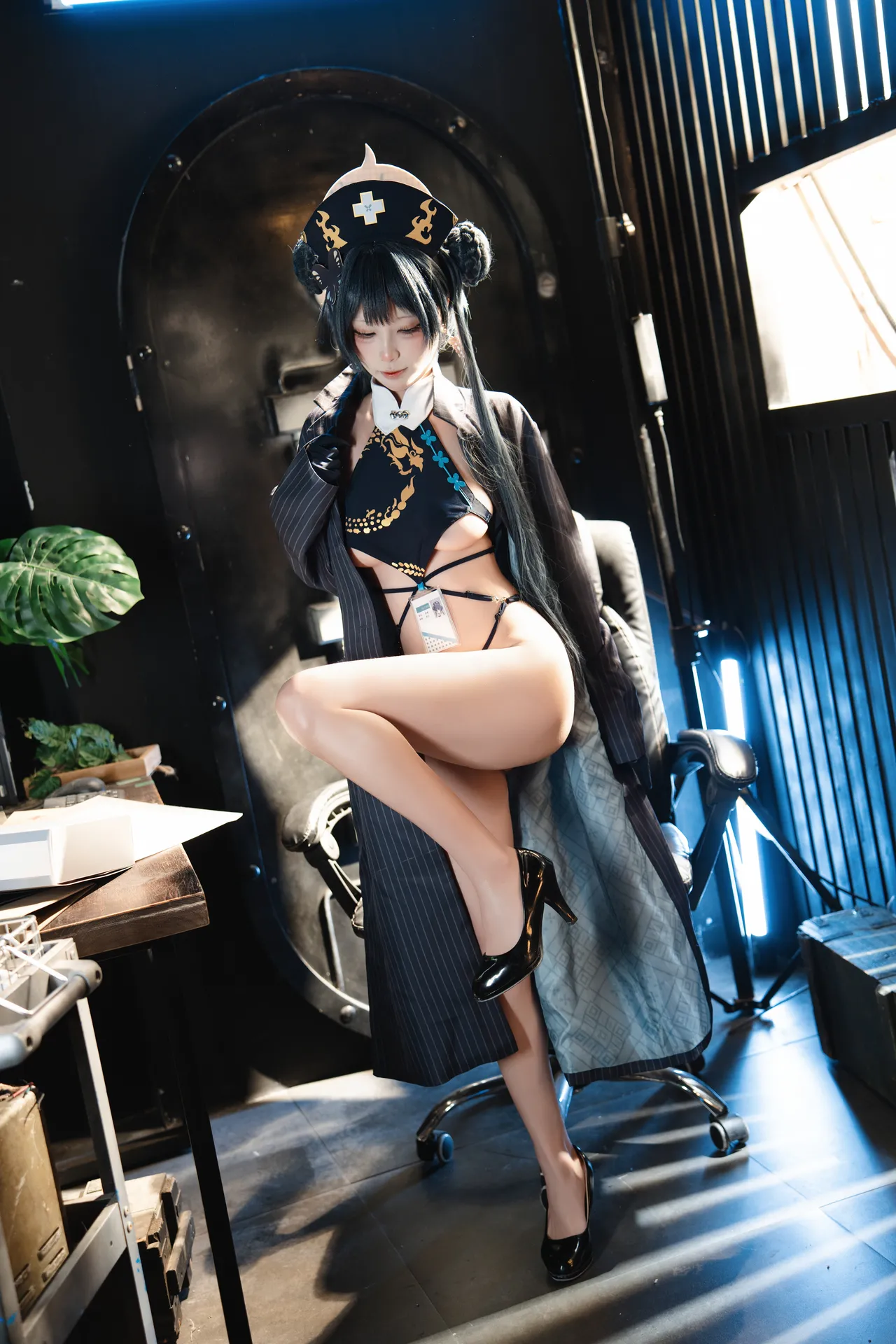 三無人型 - 蔚蓝档案 龙华妃咲-erohere21.webp