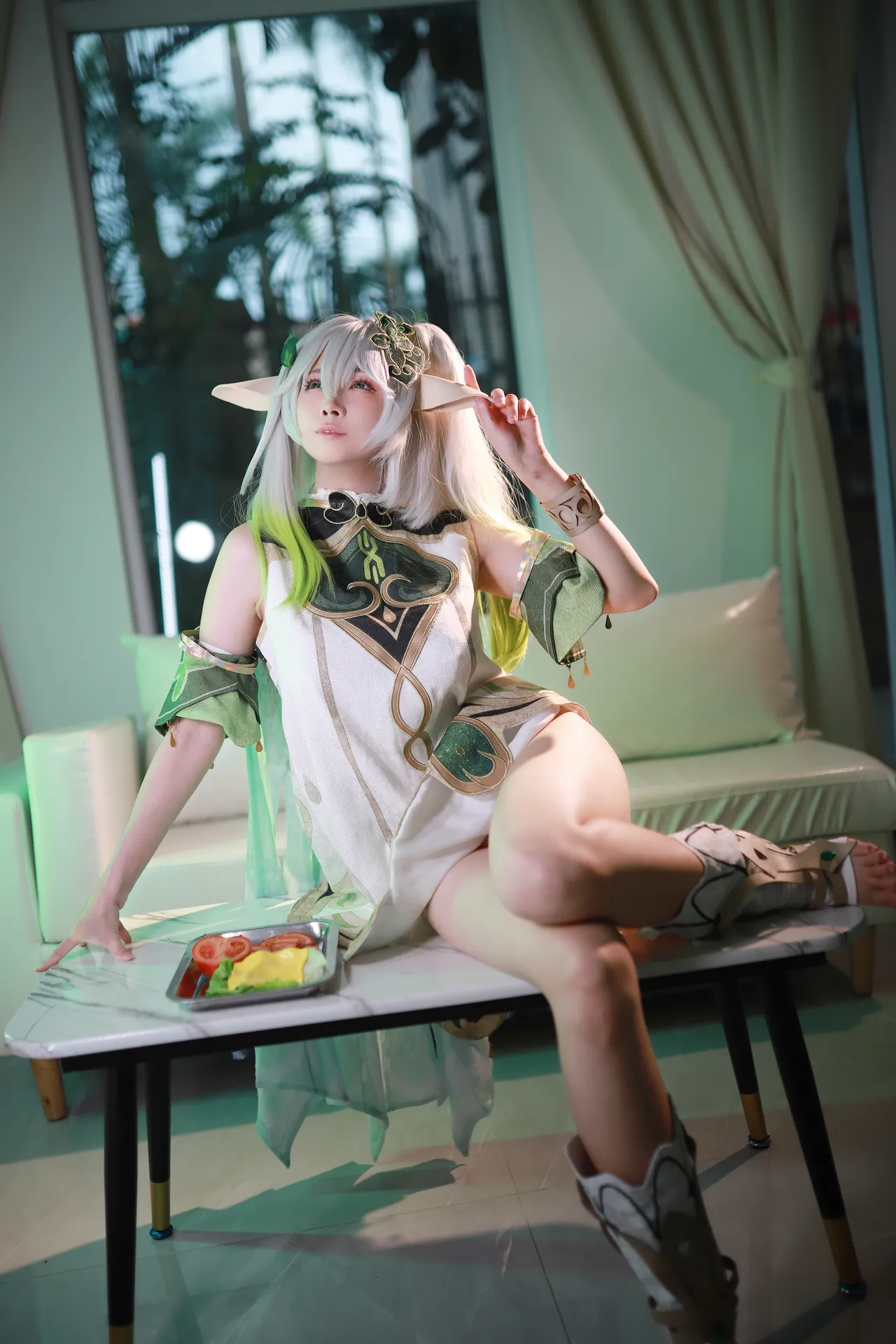 上杉绘梨落 (Uesugi hui Nashi Ochi) cosplay Nahida - Genshin Impact-erohere41.webp