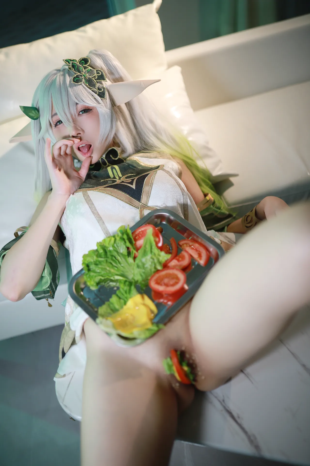 上杉绘梨落 (Uesugi hui Nashi Ochi) cosplay Nahida - Genshin Impact-erohere44.webp