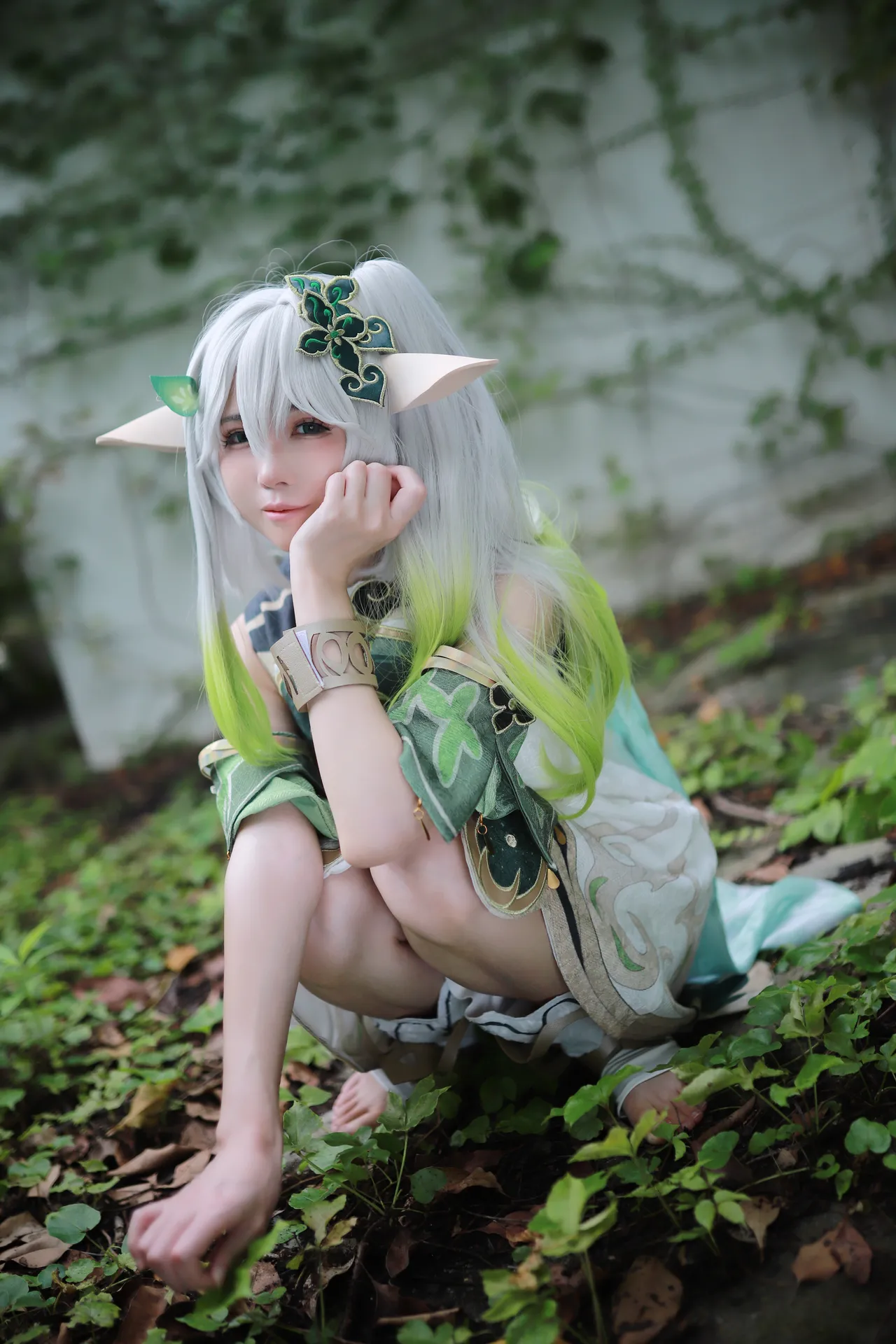 上杉绘梨落 (Uesugi hui Nashi Ochi) cosplay Nahida - Genshin Impact-erohere46.webp