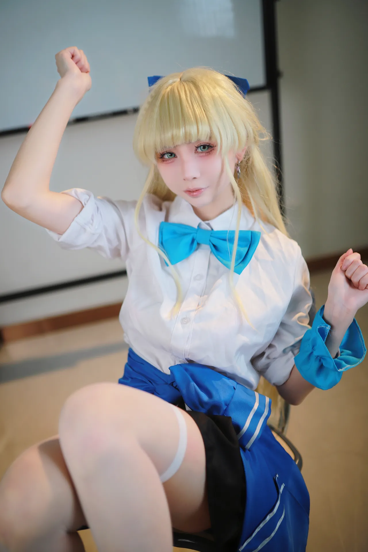 上杉绘梨落 蔚蓝档案 飞鸟马时JK校服 Asuma Toki-erohere14.webp