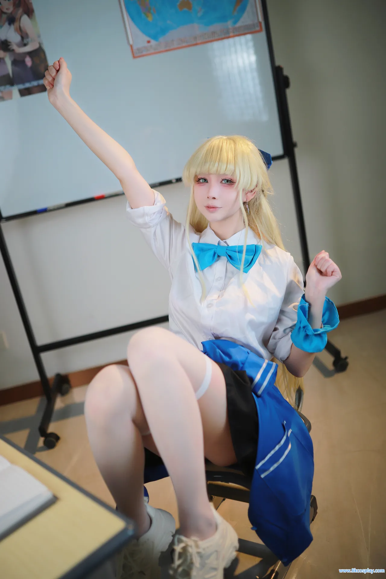 上杉绘梨落 蔚蓝档案 飞鸟马时JK校服 Asuma Toki-erohere15.webp