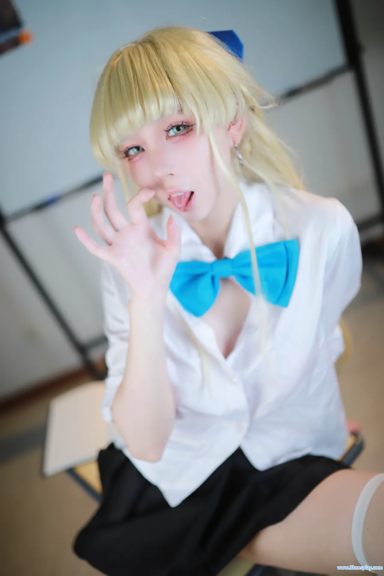 上杉绘梨落 蔚蓝档案 飞鸟马时JK校服 Asuma Toki-erohere24.webp