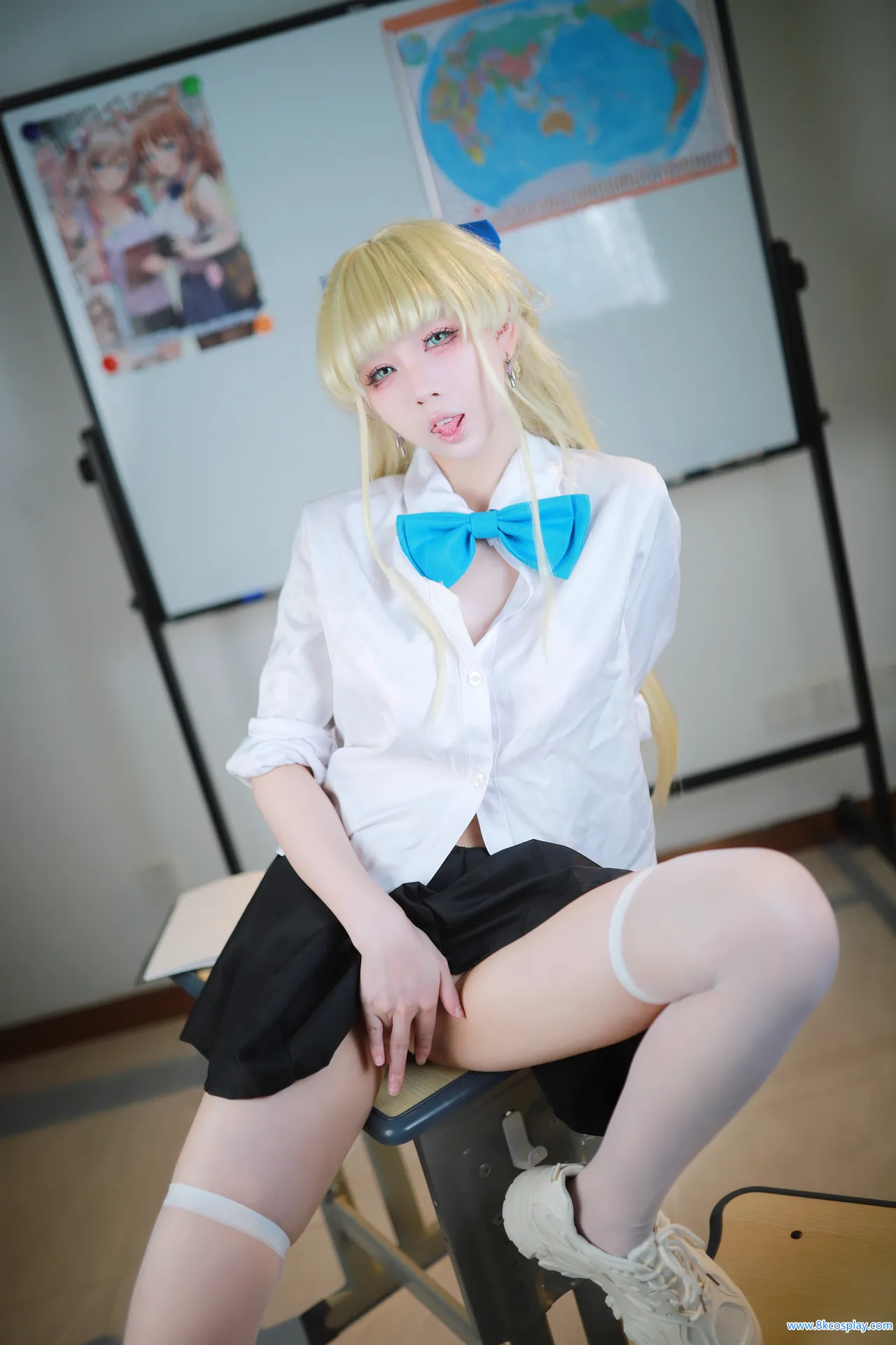 上杉绘梨落 蔚蓝档案 飞鸟马时JK校服 Asuma Toki-erohere25.webp