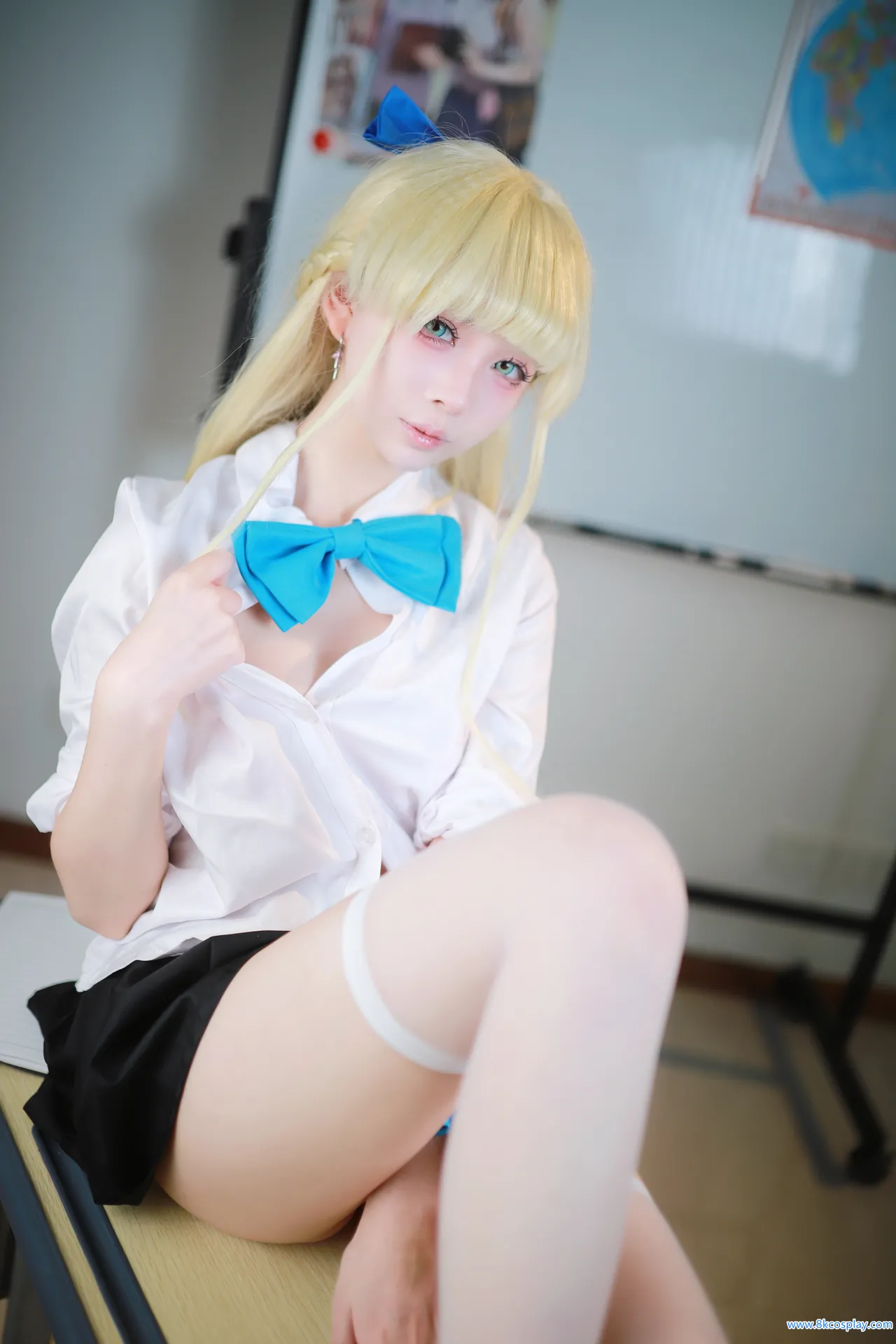 上杉绘梨落 蔚蓝档案 飞鸟马时JK校服 Asuma Toki-erohere26.webp