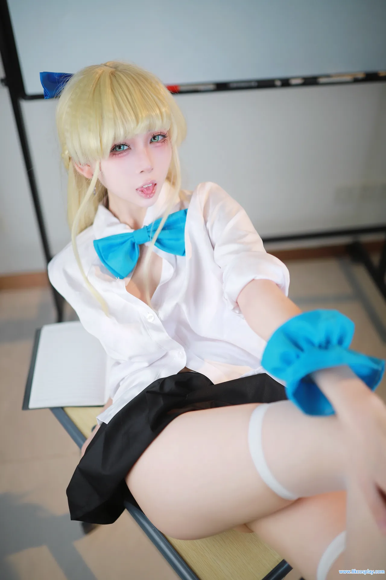 上杉绘梨落 蔚蓝档案 飞鸟马时JK校服 Asuma Toki-erohere28.webp