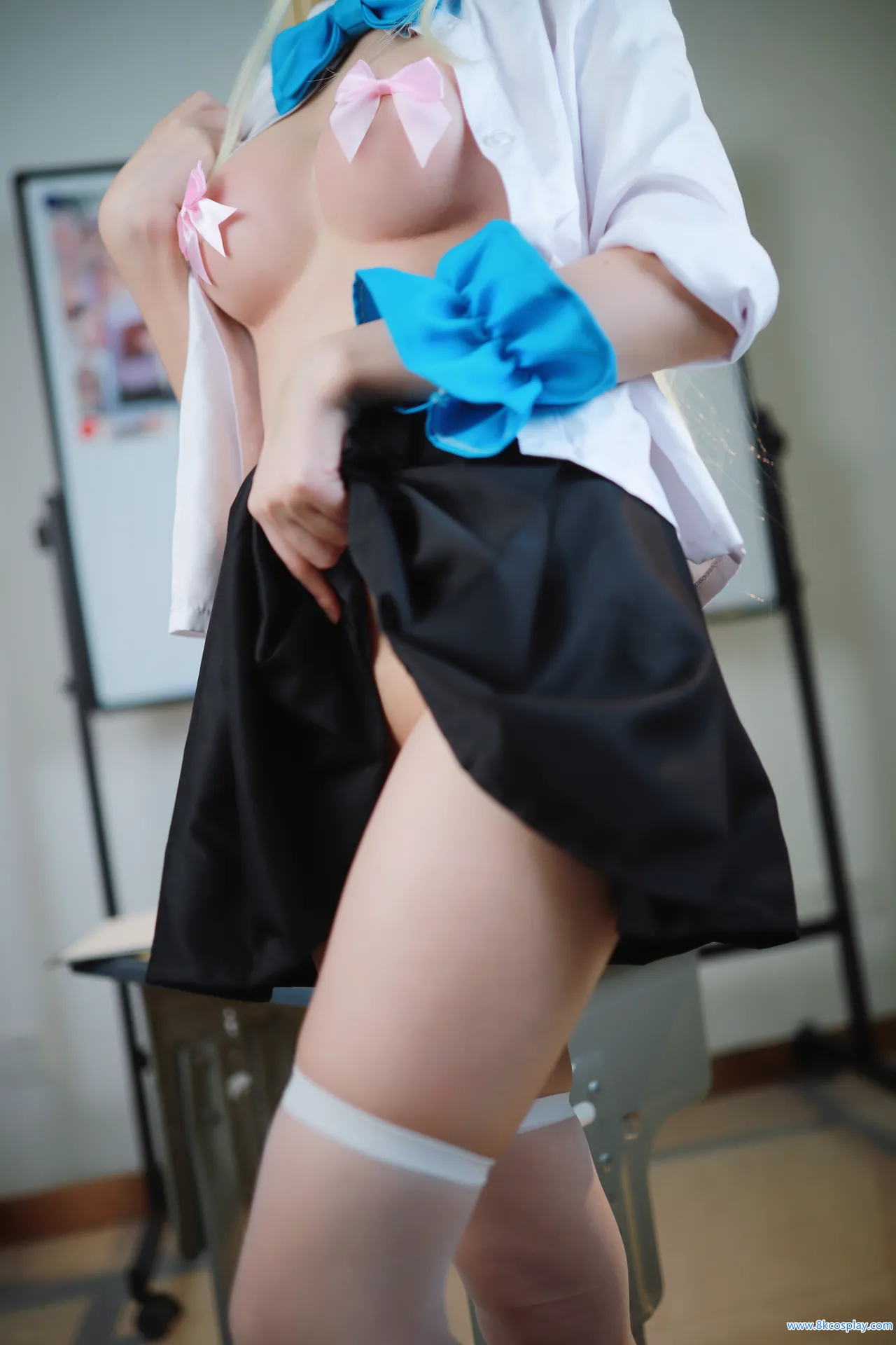 上杉绘梨落 蔚蓝档案 飞鸟马时JK校服 Asuma Toki-erohere34.webp