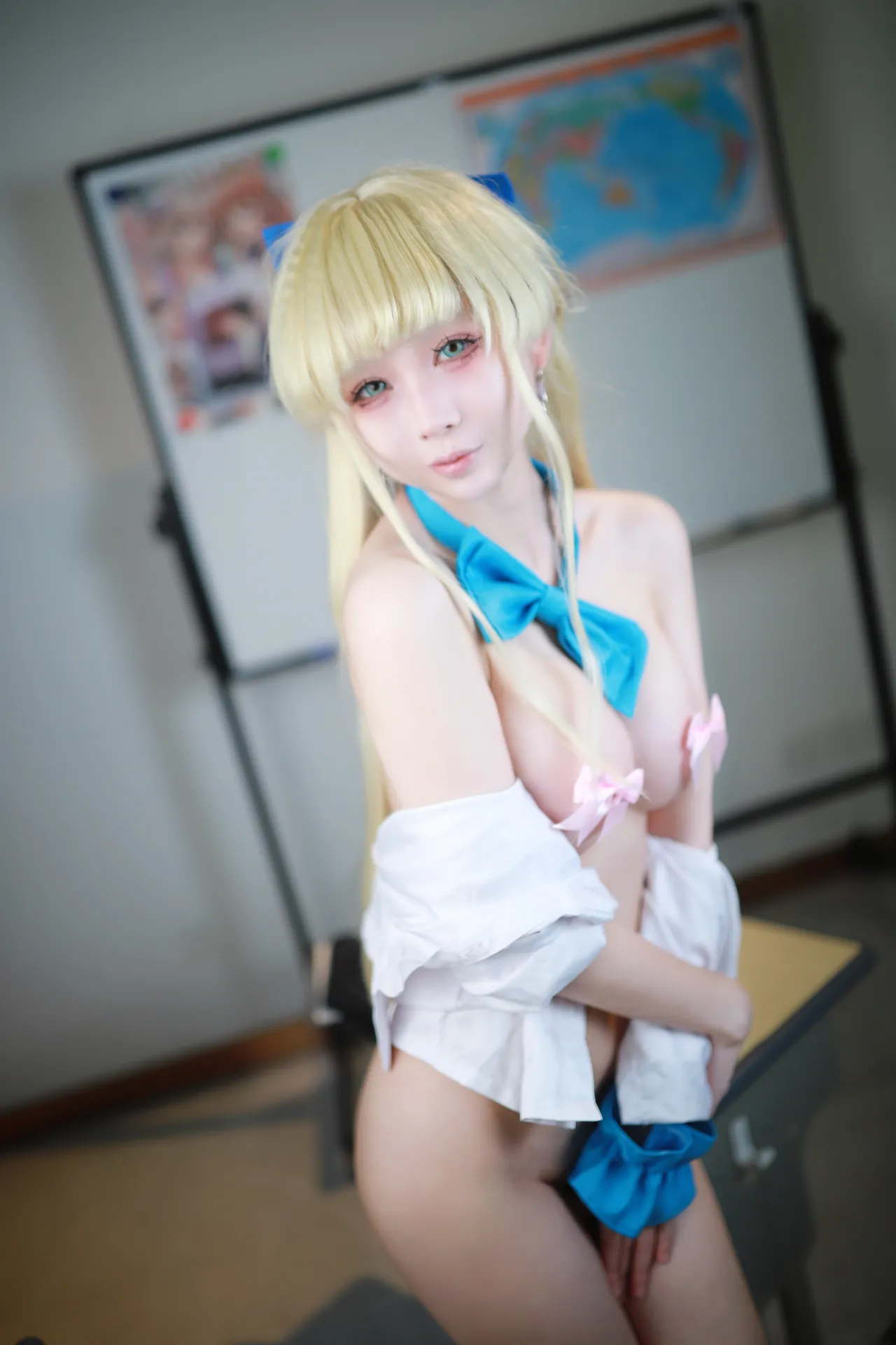 上杉绘梨落 蔚蓝档案 飞鸟马时JK校服 Asuma Toki-erohere39.webp