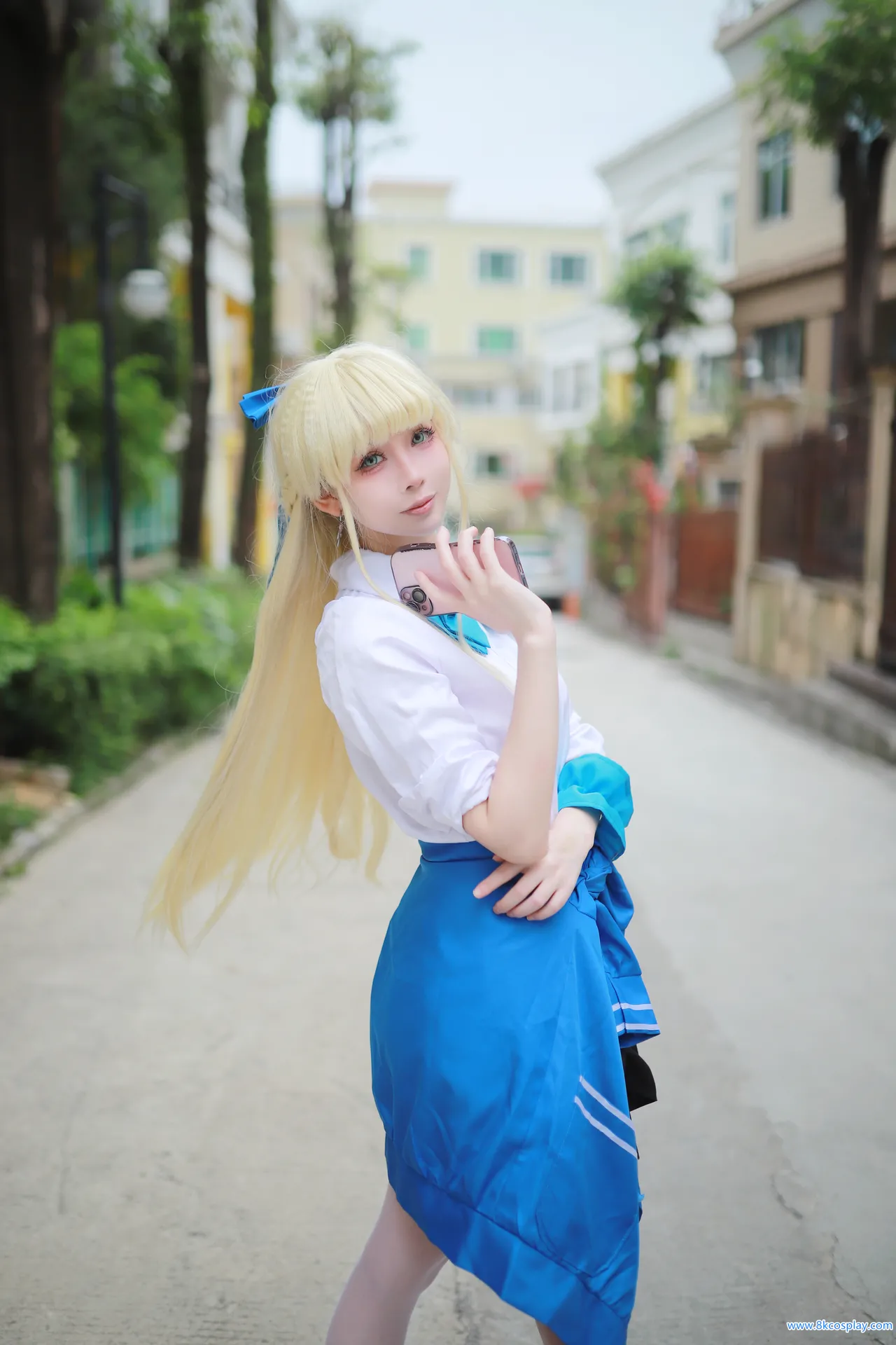 上杉绘梨落 蔚蓝档案 飞鸟马时JK校服 Asuma Toki-erohere4.webp