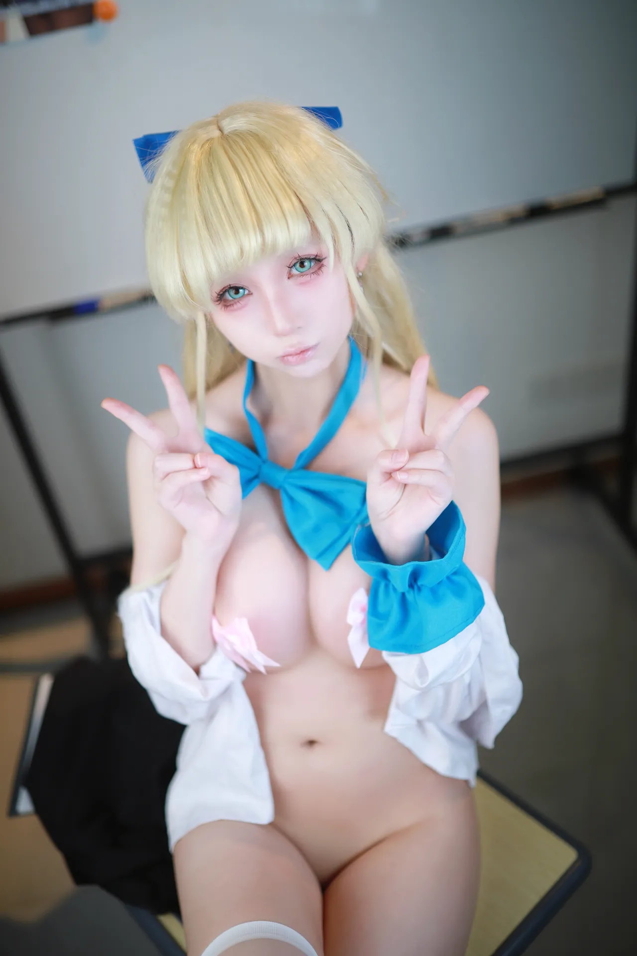 上杉绘梨落 蔚蓝档案 飞鸟马时JK校服 Asuma Toki-erohere40.webp