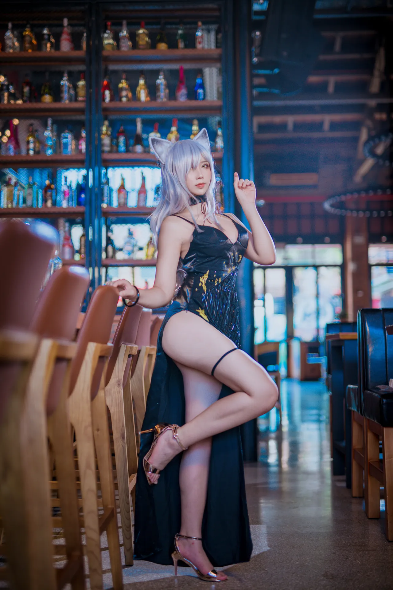 九曲Jean - 明日方舟 黑 周年礼服-erohere2.webp