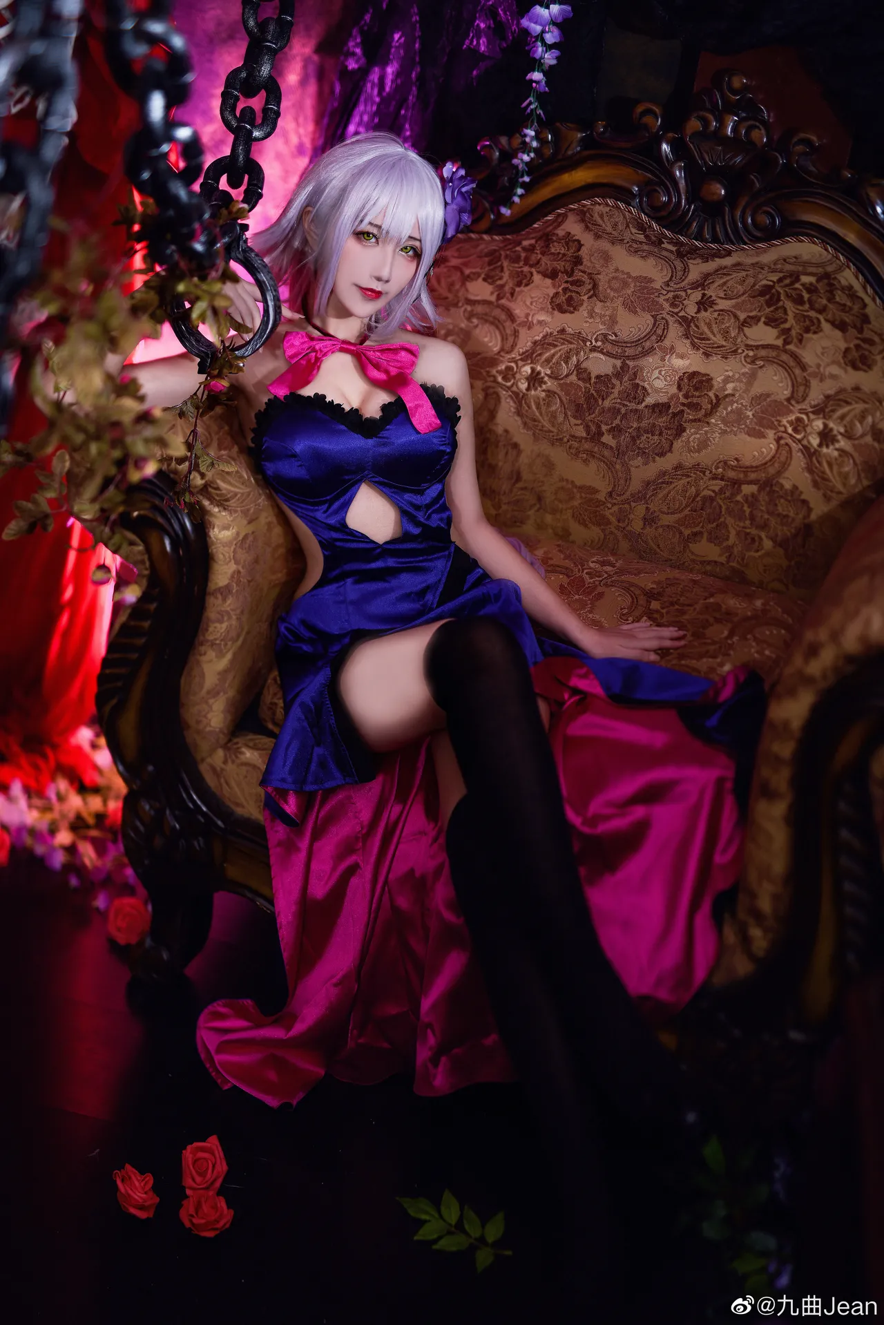 九曲Jean FGO (玉荟前 葛饰北斋 杨贵妃 虞美人 伽摩 玛修 斯卡哈 伊斯塔凛 尼禄 贞德 白枪呆)-erohere117.webp